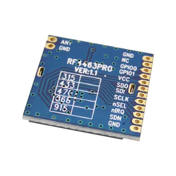 2 BUC RF4463PRO+SW868-TH13 | 100mW 868mhz Modulul RF anti-interferențe shell-126dBm 1Km Si4463 Emițător și Receptor fără Fir